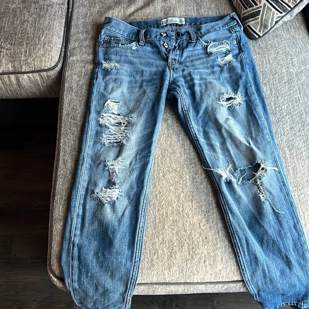 Abercrombie & Fitch boyfriend jeans